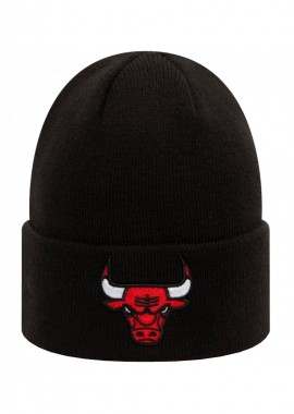 New Era - New Era Chicago Bulls Beanie Ανδρικός Σκούφος Πλεκτός σε Μαύρο χρώμα 12156075
