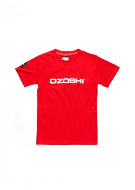 Ozoshi - Ozoshi Naoto O20TSRACE004 Ανδρικό T-shirt Λευκό με Λογότυπο