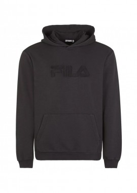 Fila - Fila Bischkek Ανδρικό Φούτερ με Κουκούλα και Τσέπες Γκρι FAM0277-80001