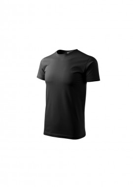 Adler - Adler Heavy Ανδρικό Διαφημιστικό T-shirt Κοντομάνικο σε Μαύρο Χρώμα MLI-13701