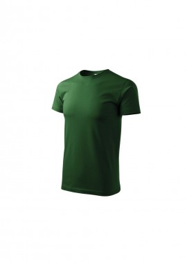 Adler - Adler Heavy Ανδρικό Διαφημιστικό T-shirt Κοντομάνικο σε Πράσινο Χρώμα MLI-13706