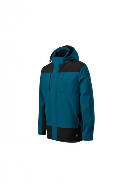 Rimeck - Rimeck Vertex Ανδρικό Χειμωνιάτικο Μπουφάν Softshell Αδιάβροχο και Αντιανεμικό Μπλε MLI-W5593