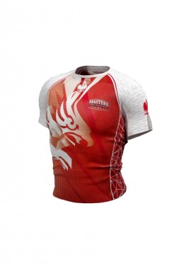 Sport Masters - Sport Masters Eagle PL Ανδρική Κοντομάνικη Μπλούζα 06969-M Κόκκινη