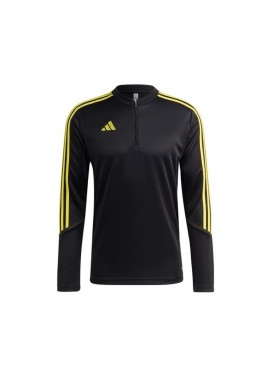 adidas performance - Adidas Tiro 23 Club Ανδρική Μπλούζα με Φερμουάρ Μακρυμάνικη Black / Bright Yellow IC1579