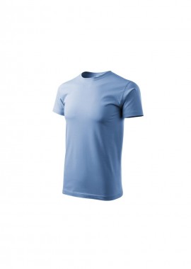 Malfini - Malfini Ανδρικό Διαφημιστικό T-shirt Κοντομάνικο σε Μπλε Χρώμα MLI-13715