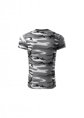 Malfini - Malfini Ανδρικό Διαφημιστικό T-shirt Κοντομάνικο σε Γκρι Χρώμα MLI-14432