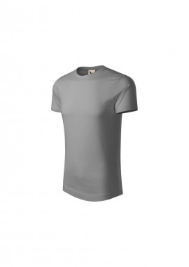 Malfini - Malfini Ανδρικό Διαφημιστικό T-shirt Κοντομάνικο σε Γκρι Χρώμα MLI-17125