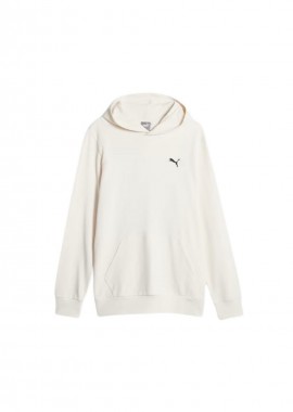 Puma - Puma Better Essentials Ανδρικό Φούτερ με Κουκούλα Λευκό 675978-99
