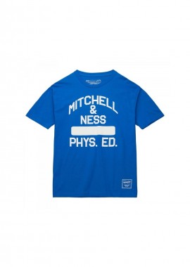 Mitchell & Ness - Mitchell & Ness Ανδρική Μπλούζα Κοντομάνικη Μπλε BMTR5545-MNNYYPPPROYA
