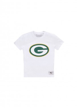 Mitchell & Ness - Mitchell & Ness Ανδρικό T-shirt Κοντομάνικο BMTRINTL1053-GBPWHIT