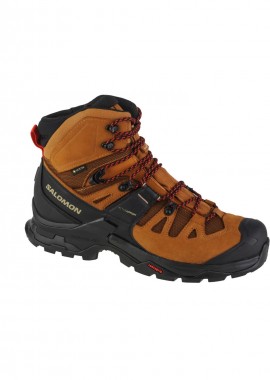 Salomon - Salomon Quest 4 L47156400 Ανδρικά Ορειβατικά Μποτάκια Αδιάβροχα με Μεμβράνη Gore-Tex Μαύρα