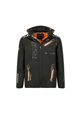 - Geographgical Norway Royaute DB MEN 068 M WY1999HGNBlack Orange jacket
