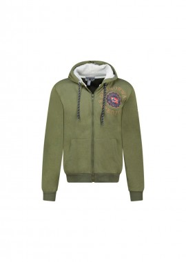 Geographical Norway - Geographical Norway Geganto DB 100 M sweatshirt WZ3028HGNKaki