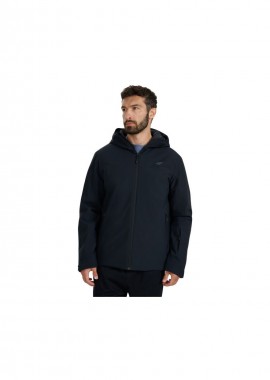 4f - Men's ski jacket 4F M0787 deep black 4FWAW25TTJAM0787 20S
