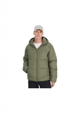 4f - Men's down jacket 4F M0708 khaki 4FRAW25TDJAM0708 43S