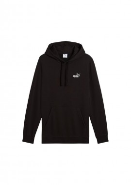 Puma - Men's Puma ESS 2 Color Small No 1 Logo Hoodie Black 684719 01