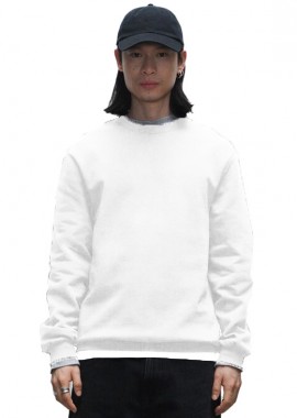 True Blanks by H&M - Regular Crewneck Φούτερ True Blanks by H&M 1148376 Off White