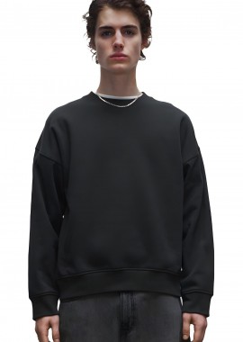 True Blanks by H&M - Boxy Φούτερ True Blanks by H&M 1112601 Off Black
