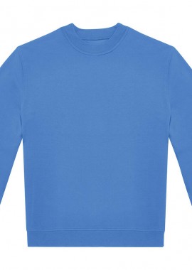 B & C - Unisex Crewneck Φούτερ ID.222 B & C 23942328 Lake Blue
