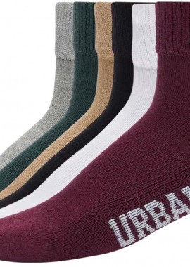 Urban Classics - High Sneaker Socks 6-Pack Urban Classics TB3386-02729 wintercolor