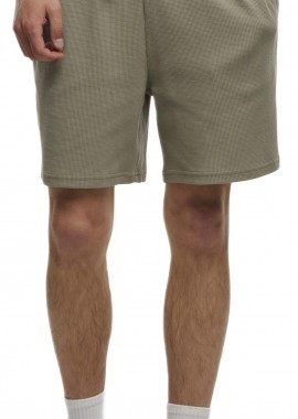 Urban Classics - Waffle Sweat Shorts Urban Classics TB6677-18328 paleolive