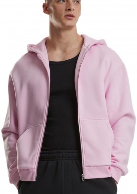 Urban Classics - Fluffy Zip Hoody Urban Classics TB7284-12155 softpink
