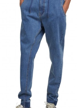 Urban Classics - Antifit Denim Urban Classics TB7567-19924 mid deep blue washed