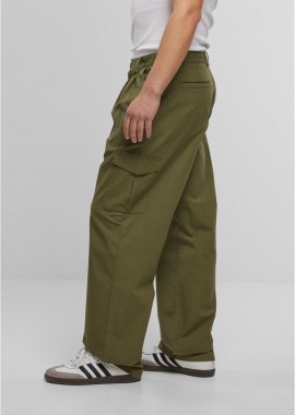 Urban Classics - Wide Pleated Cargo Pants Urban Classics TB7604-00729 lightolive