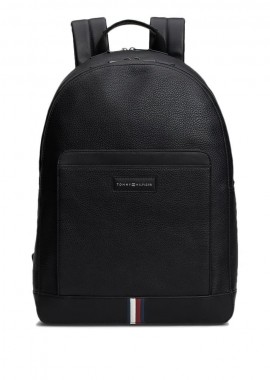 Tommy Hilfiger - Tommy Hilfiger Ανδρικό Σακίδιο Πλάτης Business AM0AM12713BDS Μαύρο