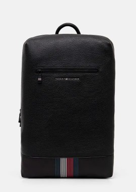 Tommy Hilfiger - Tommy Hilfiger Ανδρική Τσάντα Πλάτης AM0AM12486BDS Μαύρο