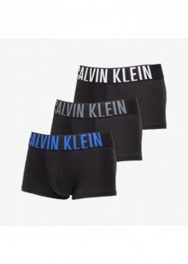 Calvin Klein - CALVIN KLEIN JEANS LOW RISE TRUNK 3PK BLACK 000NB3611A-ZDH Μαύρο