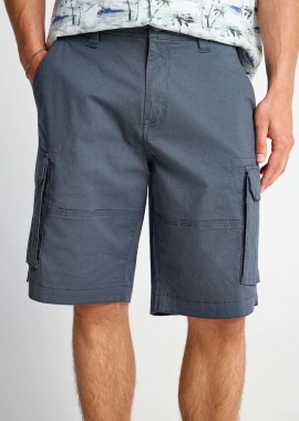 Funky Buddha - Funky Buddha Ανδρική Cargo Βερμούδα FBM013-030-03 Μπλέ