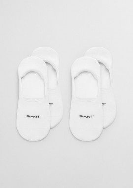 Gant - Gant Invisible Socks 2-Pack 9960257 Λευκό