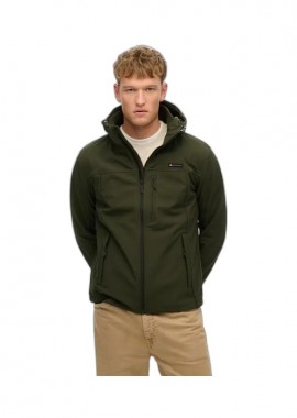 Superdry - SUPERDRY M5012103A-1KM SOFTSHELL TREKKER OLIVE