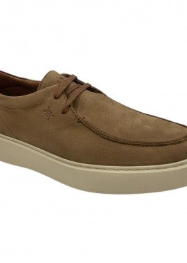 Kricket - kricket Ανδρικά Παπούτσια Sneakers 1064-34 Μπέζ Δέρμα