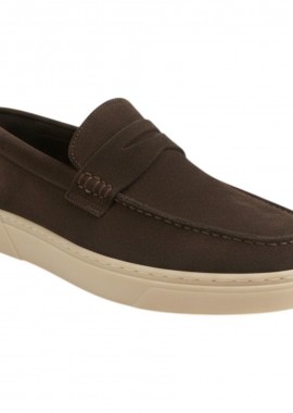 NICO VARELL - NICO VARELL Ανδρικά παπούτσια LOAFERS 39W-056 Καφέ Καστόρι W539W0561504