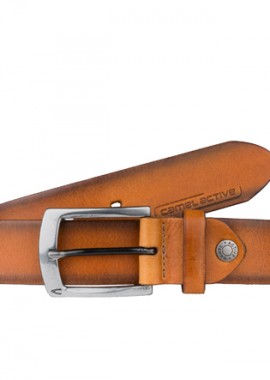 CAMEL ACTIVE - 116 125 24 δερμάτινη ανδρική ζώνη camel active cabe με φάρδος 3,5cm 116 125 24