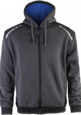 - Ανδρική ζακέτα PRISMA Stenso Grey/Royal
