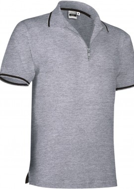 - Κοντομάνικο Polo Shirt GOLF Valento POVAGOLGR Marengo Vigore-Black
