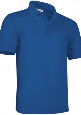 - Κοντομάνικο Polo Shirt HAWK Valento POVATOBRY Royal Blue