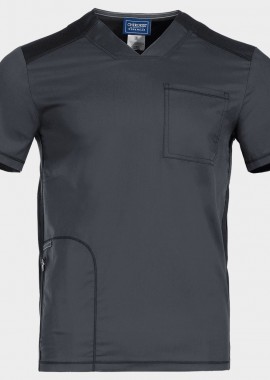 - Ανδρική ιατρική μπλούζα V-NECK WWE603 CHEROKEE 08001934 Grey