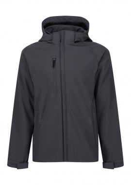 - Repeller Lined Hooded Softshell Regatta Professional TRA660 Seal Grey