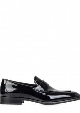Boss Shoes - Μοκασίνια ανδρικά Boss Shoes Μαύρο D7694 LOUS 262