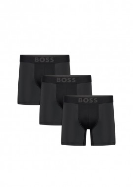 BOSS - ΑΝΔΡΙΚΟ ΕΣΩΡΟΥΧΟ 3PACK BOSS ACTIVE ΜΑΥΡΟ