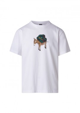 NORTH FACE - ΑΝΔΡΙΚΟ T-SHIRT THE NORTH FACE DONKEY TAXI ΚΟΝΤΟΜΑΝΙΚΟ ΛΕΥΚΟ