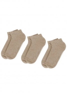 CAMEL ACTIVE - ΑΝΔΡΙΚΕΣ ΚΑΛΤΣΕΣ CAMEL ACTIVE 3-PACK SNEAKER BASIC ΜΠΕΖ