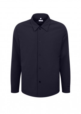 SEIDENSTICKER - ΑΝΔΡΙΚΟ ΠΟΥΚΑΜΙΣΟ SEIDENSTICKER CASUAL OVERSHIRT PADDED ΚΑΝΟΝΙΚΗ ΓΡΑΜΜΗ REGULAR FIT ΜΠΛΕ