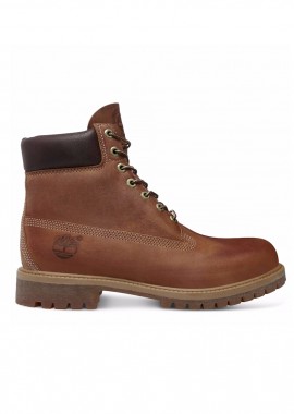 TIMBERLAND - ΑΝΔΡΙΚΟ ΠΑΠΟΥΤΣΙ TIMBERLAND PREMIUM 6 INCH LACE UP WATERPROOF BOOT ΚΑΦΕ