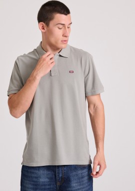 FUNKY BUDDHA - Essential polo μπλούζα με κεντημένο logo