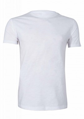 gsecret - Ανδρικό t-shirt κοντό μανίκι λαιμόκοψη. Basic Collection ΛΕΥΚΟ